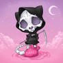 Grim Reaper Kitty