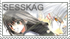 Sesshomaru and Kagome stamp by ForbiddenLoveForever