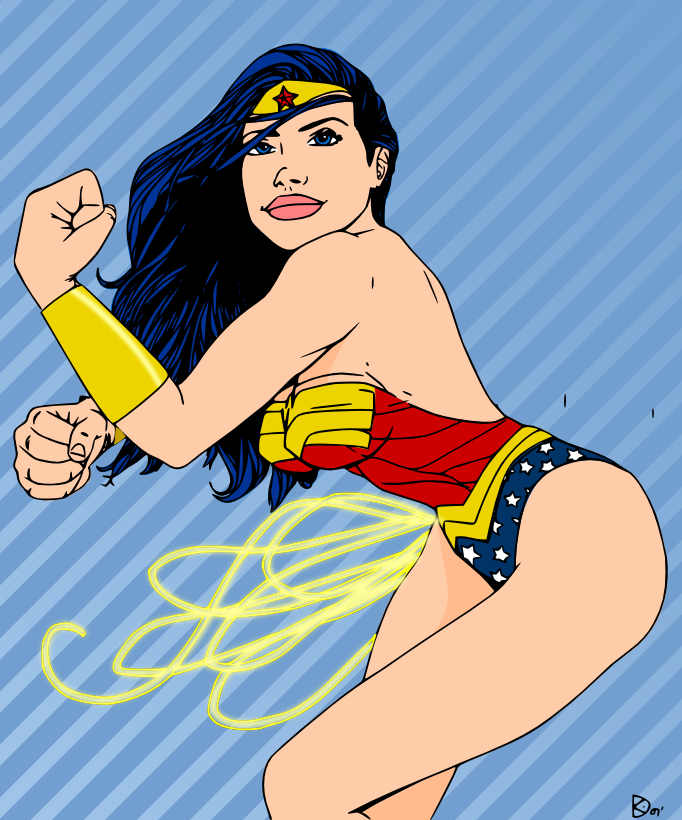 Wonder Woman COlored