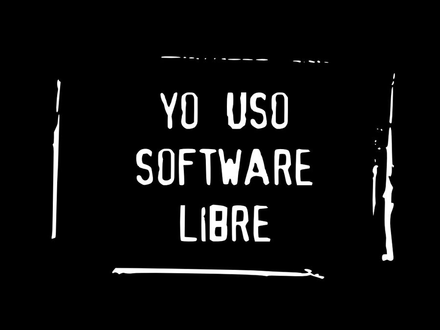 Yo uso Software Libre