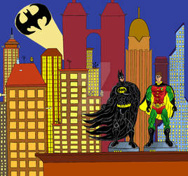 Batman Forever skyline