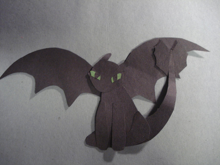 Toothless Paper by SparklySmileys on DeviantArt