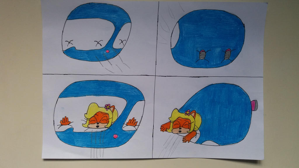 Coco Bandicoot Inflated and Deflated Part 6 by 95DArts on DeviantArt