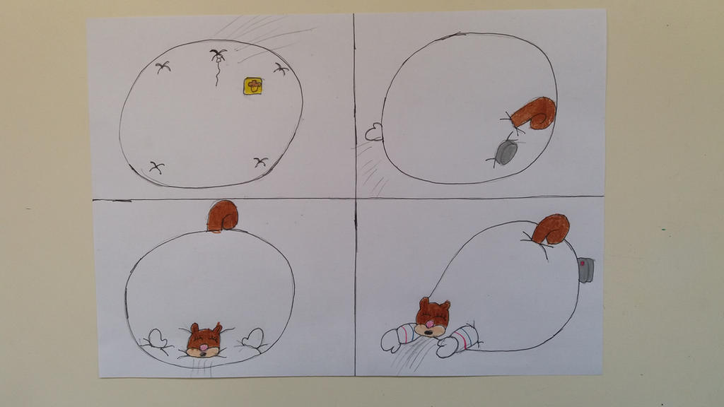 Sandy Cheeks Inflated and Deflated Part 4 by 95DArts on DeviantArt