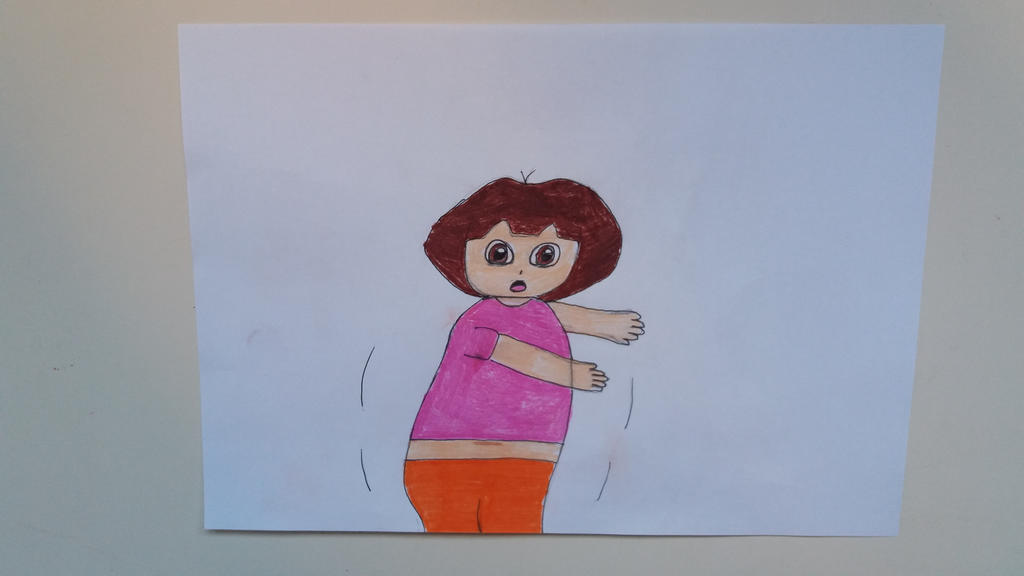 Dora Swelling Up Part 1 by 95DArts on DeviantArt