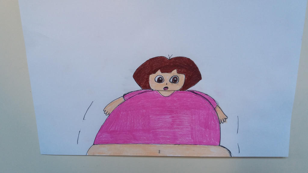 Dora Swelling Up Part 2 by 95DArts on DeviantArt
