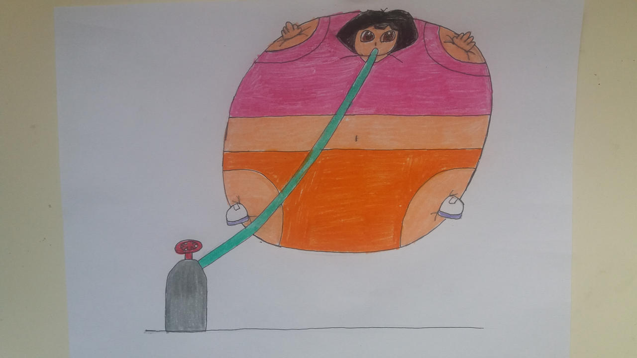 Dora Helium Inflation by 95DArts on DeviantArt