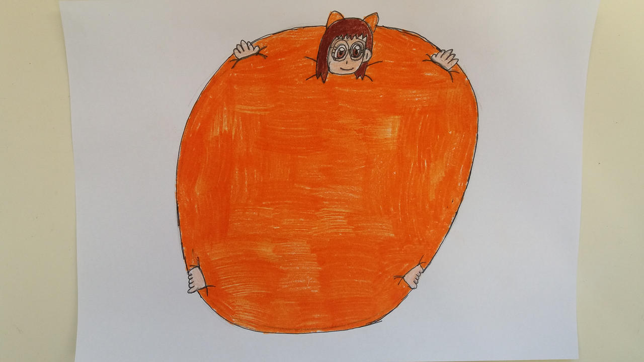 Hazuki Balloon Suit Inflation by 95DArts on DeviantArt