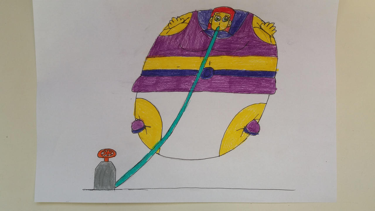 Starfire Over Inflation Starfire Helium Inflation by 95DArts on DeviantArt