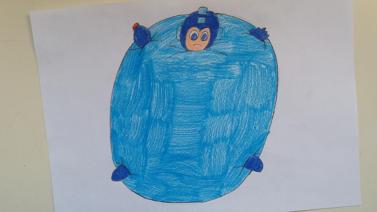 Mega Man Balloon Suit Inflation by 95DArts on DeviantArt