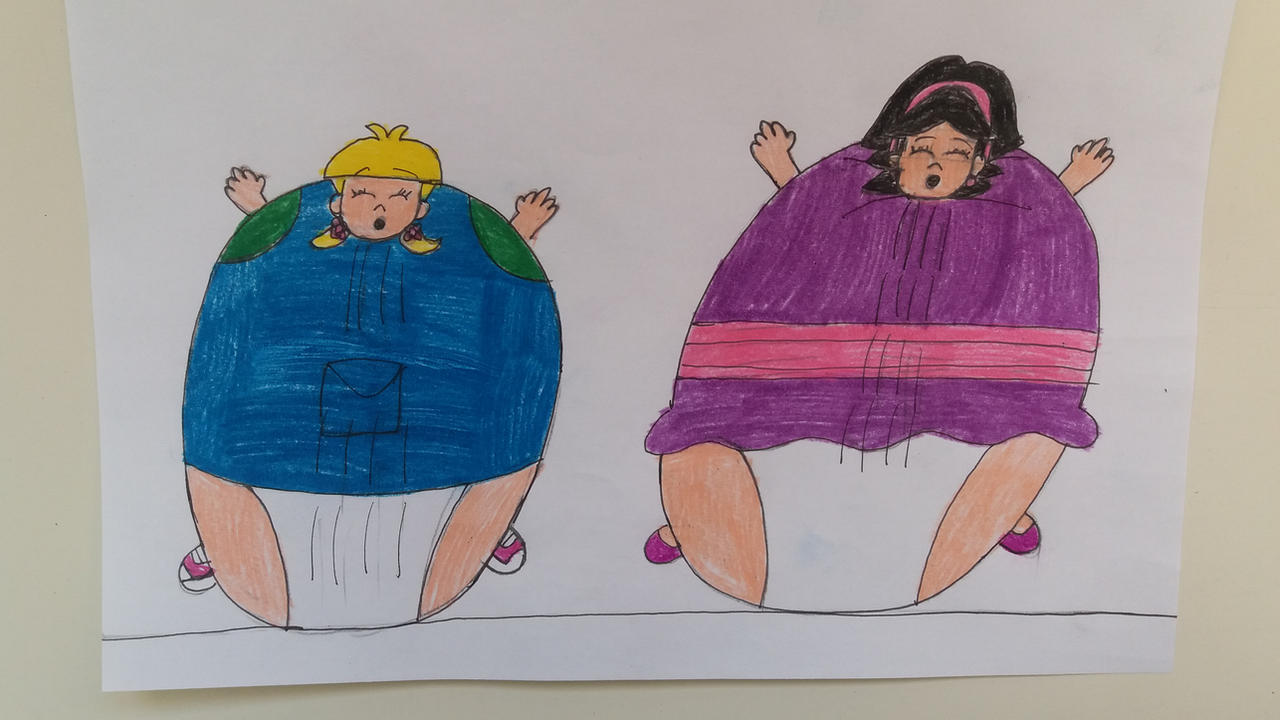 Annie and June Inflation and Deflation Part 4 by 95DArts on DeviantArt