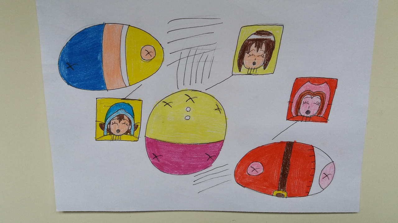 Big Deflating Digigirls by 95DArts on DeviantArt