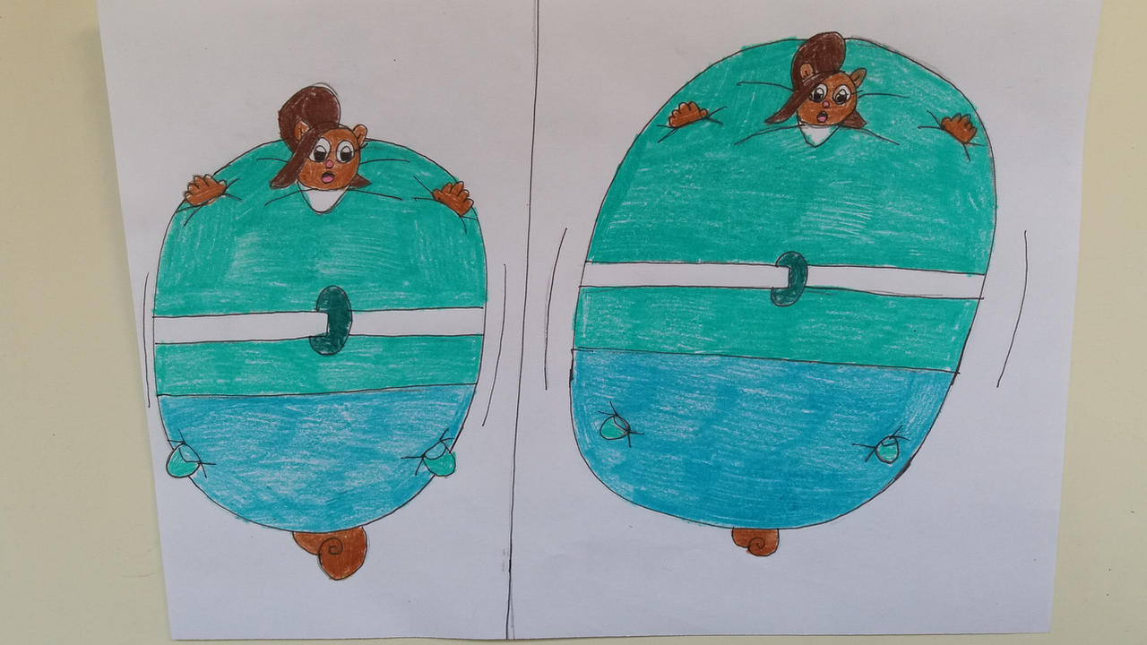 Penny Squirrel inflation and Deflation Part 2 by 95DArts on DeviantArt