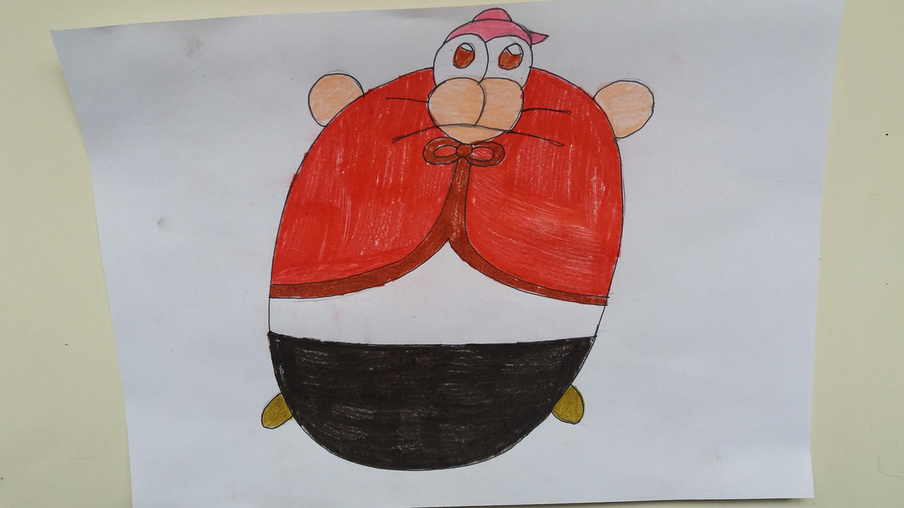 Female Villager Uber Inflated by 95DArts on DeviantArt