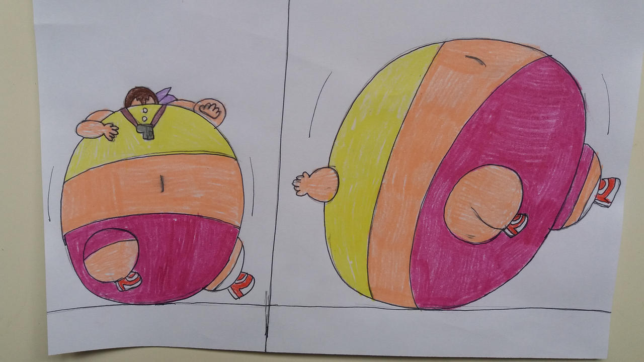 Fat Infktion Kari Fat Inflation Part 3 by 95DArts on DeviantArt