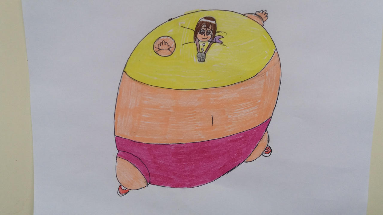 Deviantart Inflation Half Kari Fat Inflation Part 4 (Final) by 95DArts on DeviantArt