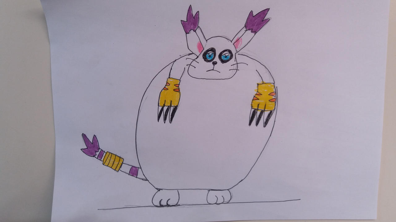 Fat Gatomon 2 by 95DArts on DeviantArt