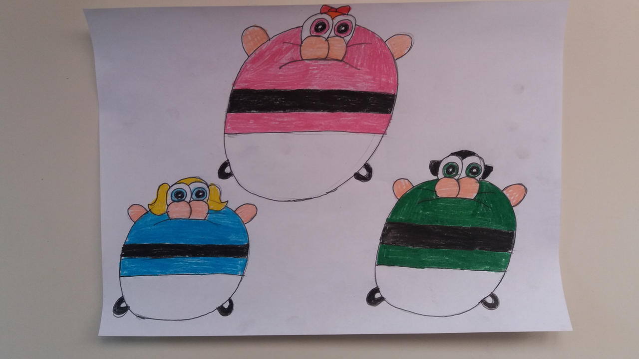 The Power Uber Inflated Girls by 95DArts on DeviantArt