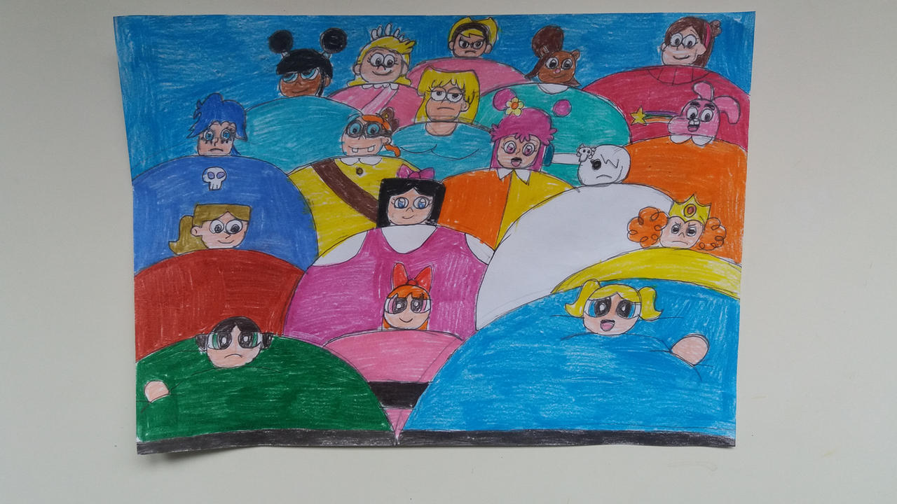 Random Balloon Cartoon Girls by 95DArts on DeviantArt