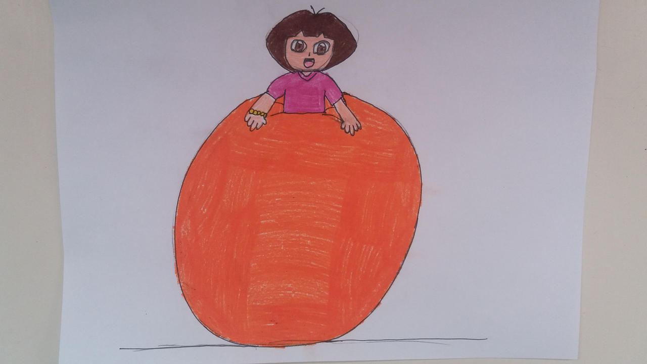 Dora Pants Inflation by 95DArts on DeviantArt