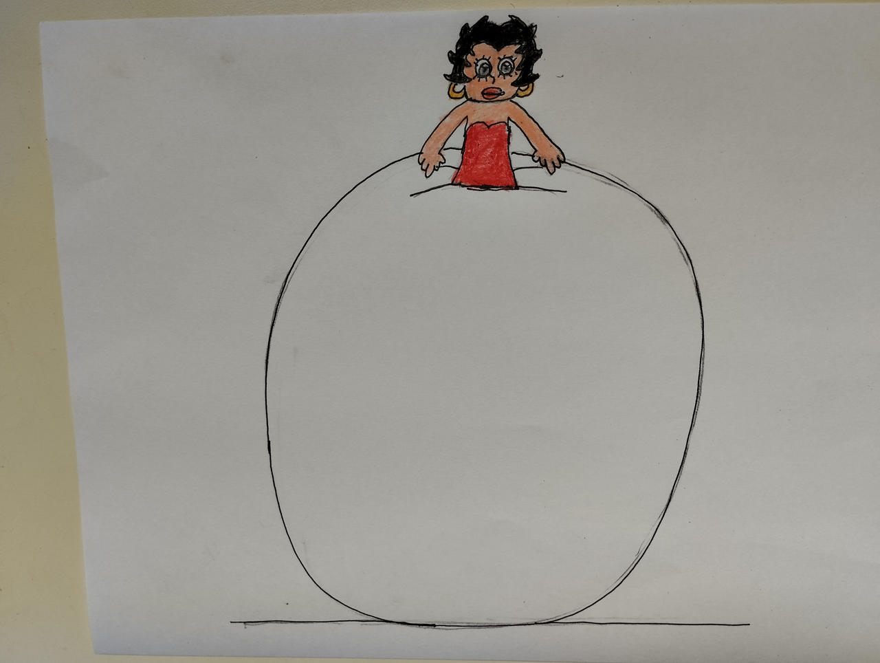 Betty Boop Pants Inflation by 95DArts on DeviantArt