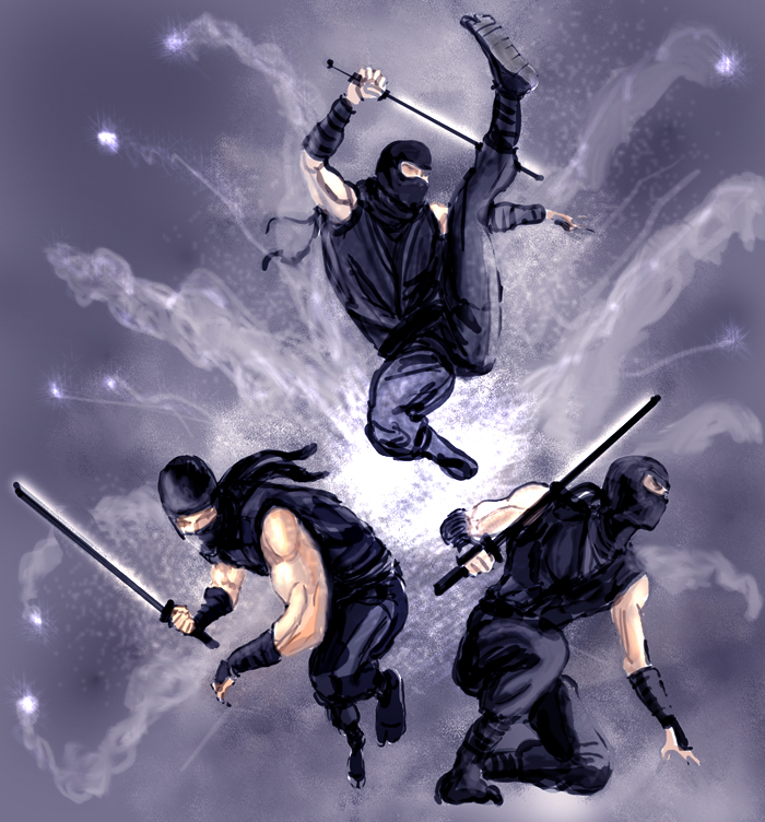 Ninja Smoke Bomb sketch by Zero-Optix on DeviantArt