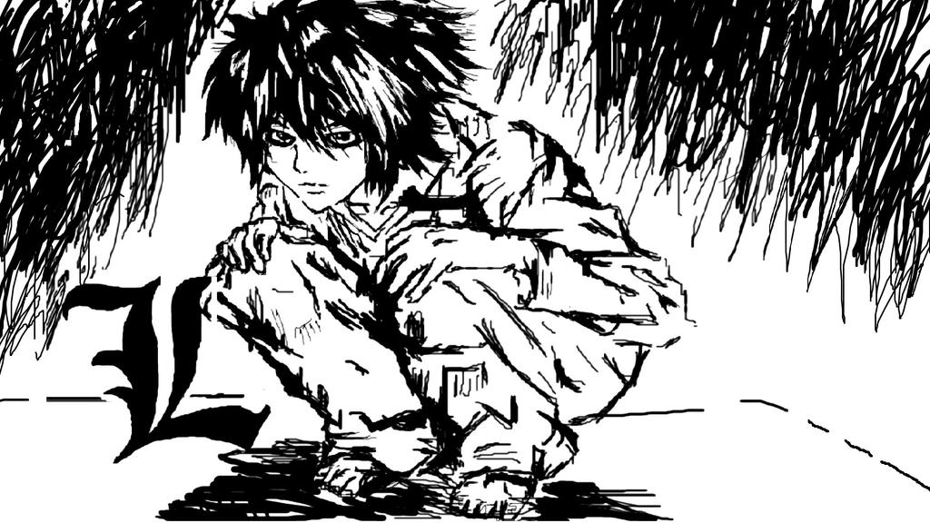L Death Note Wallpaper By Drdrawing On Deviantart L Death Note Wallpaper By Drdrawing On Deviantart