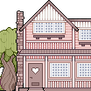 pixel house