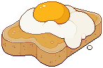 egg on toast by RRRAI