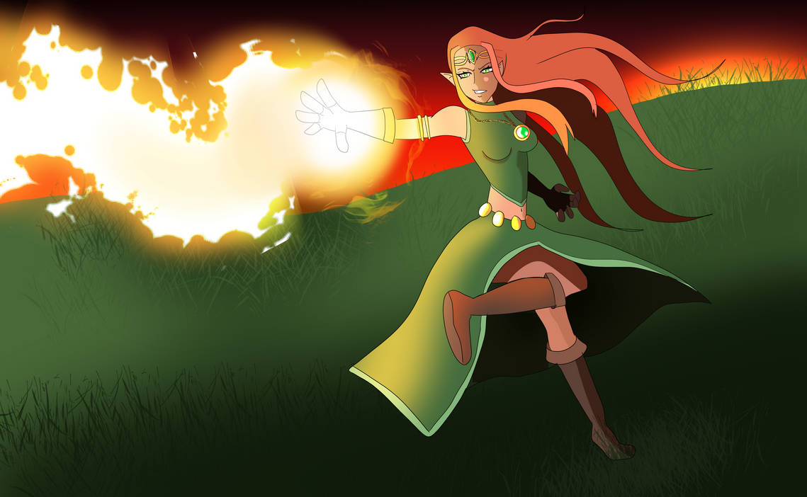 Scorching Ray by Azureheim on DeviantArt