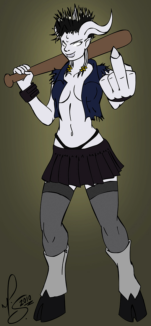 Punky Draenei Flat