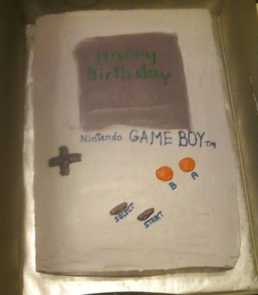 Gameboy Cake