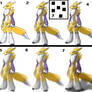 How to draw a furstyle Renamon