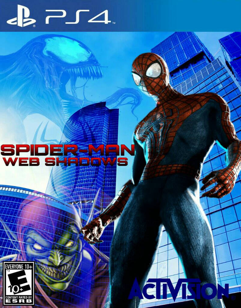 Spider-Man Shadows PS4 mv2001 on