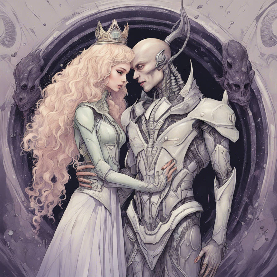 Alien Picture Reealistic Princess Alien prince and princess by ImperialistFan1293 on DeviantArt