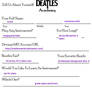 Beatles Academy Application