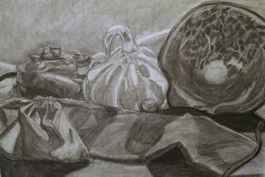 School Project: Still Life Value Study