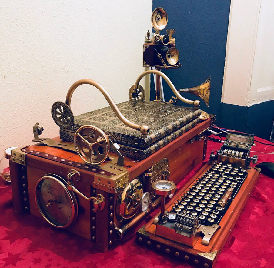 Steampunk computer by ovdiem on DeviantArt