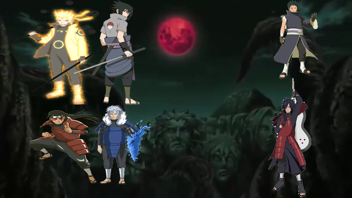 Edo Tobirama and Edo Hashirama vs WM Obito and Edo Madara : r/Naruto