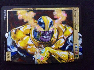 Sliver Overlord Thanos Alter mtg