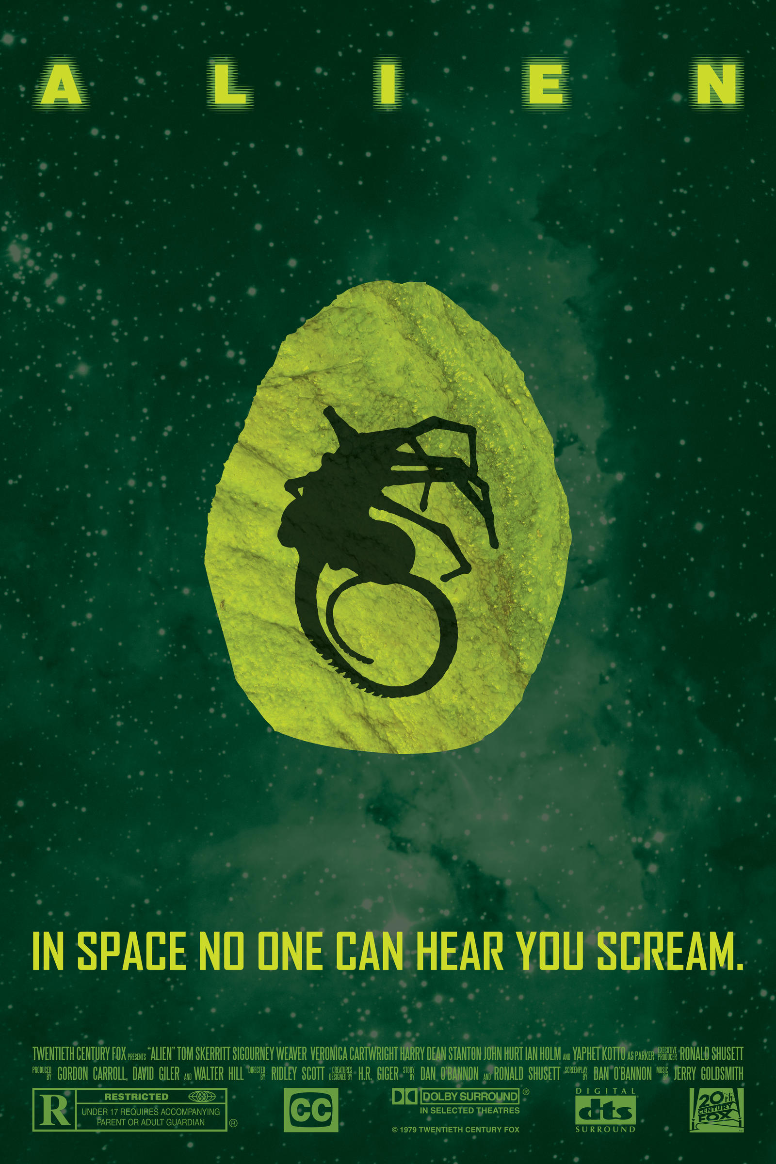 Alien Poster by halo-zero