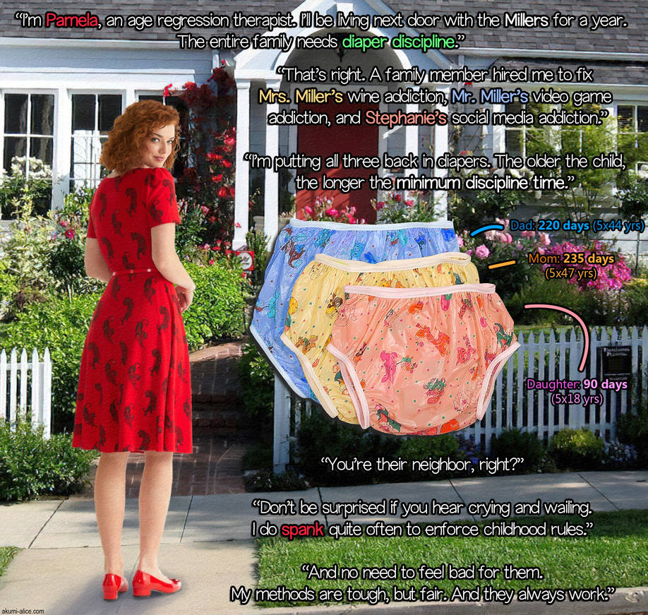 slaves diaper Femdom art