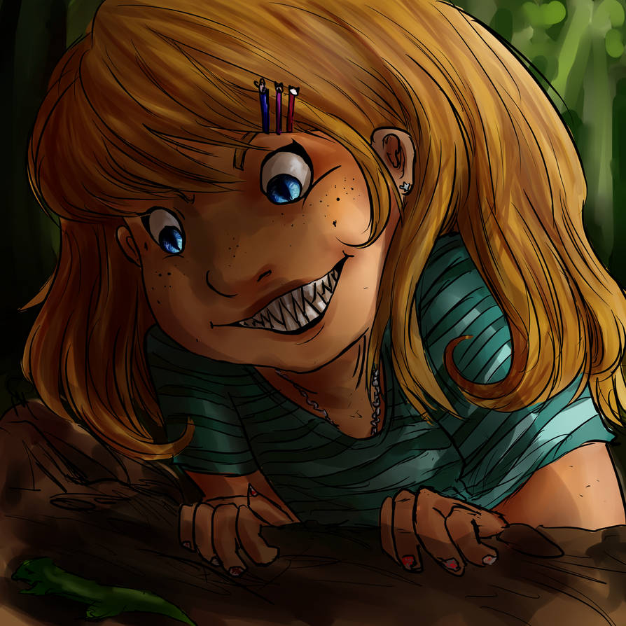 A predator smile. by kittimitti on DeviantArt