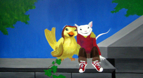 Stuart Little Draw Stuart Little Mural by themorningmuse on DeviantArt