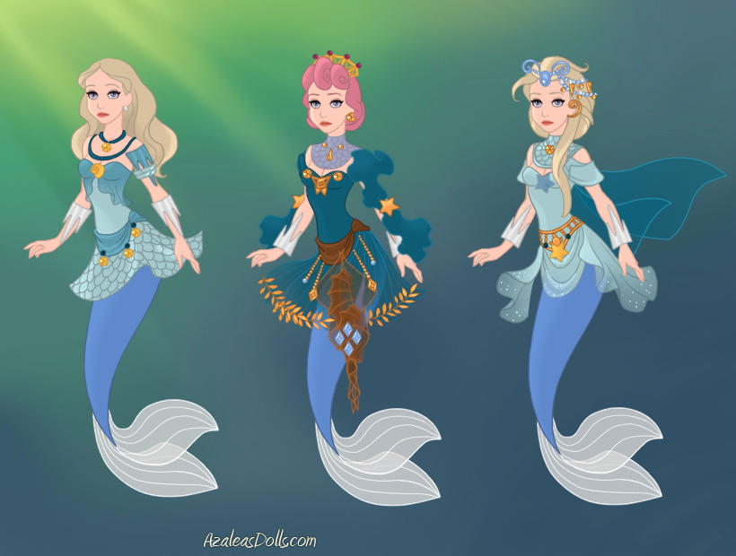 Mer-Princesses Helia: Alternate Design by RyeBrea on DeviantArt