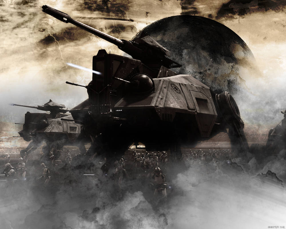 Atte Rear AT-TE Wallpaper by Sinister-One on DeviantArt