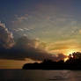 Sunset over Karya Island 1