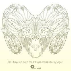 an oath for the year of goat