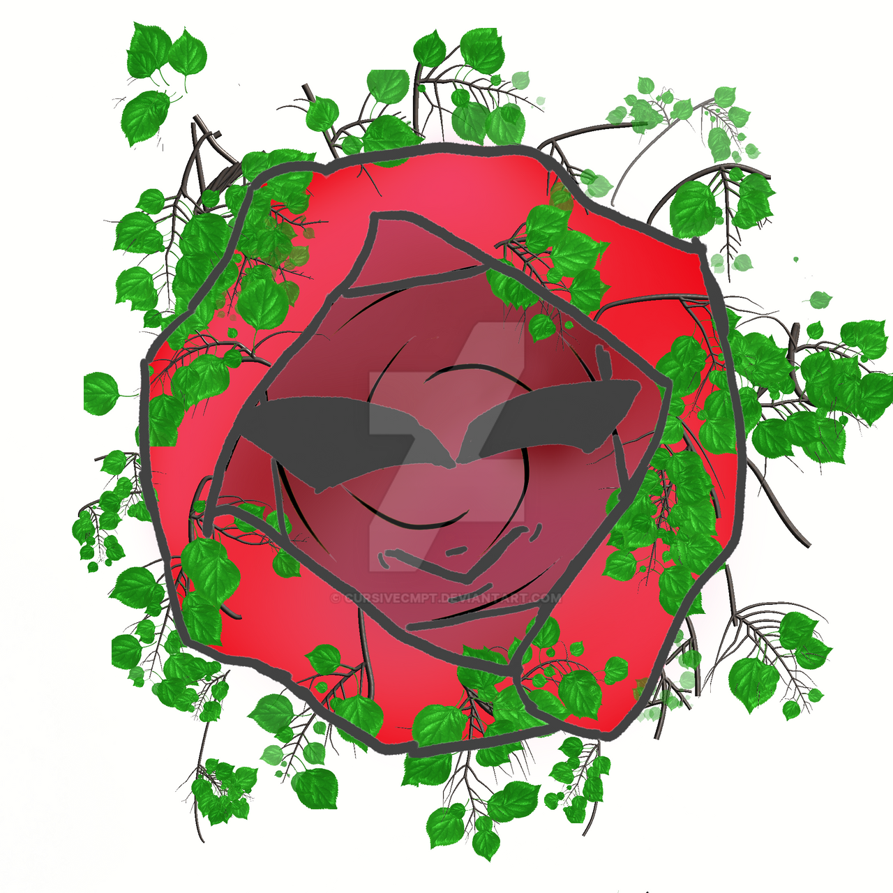 Cursive Pfp Rose Pfp by cursivecmpt on DeviantArt