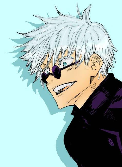 Manga coloring gojo saruto by cursivecmpt on DeviantArt